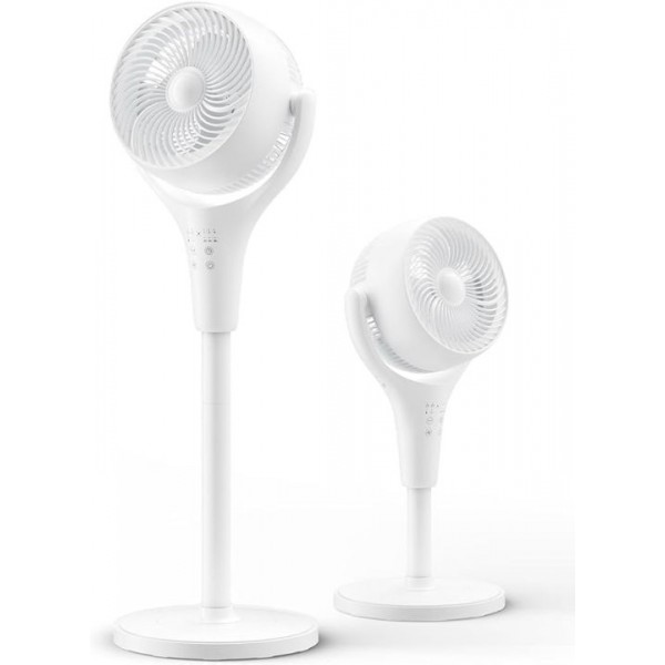 FTOTHH Pedestal Fan 25dB Silent Standing Fan 3D Ai...